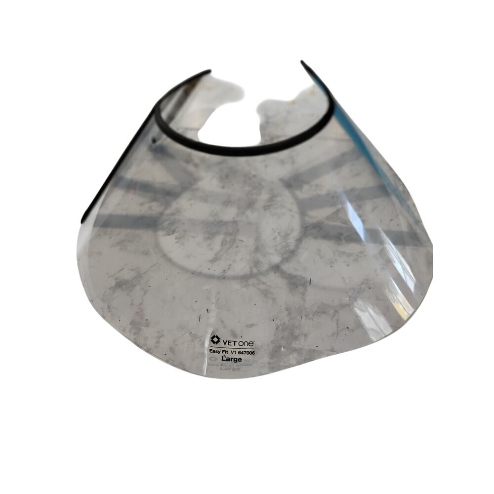 L dog cone collar by vet one